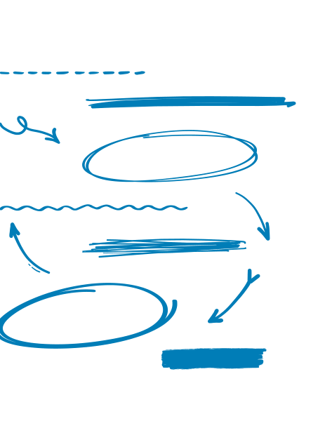Akzent – Linien und Kreise